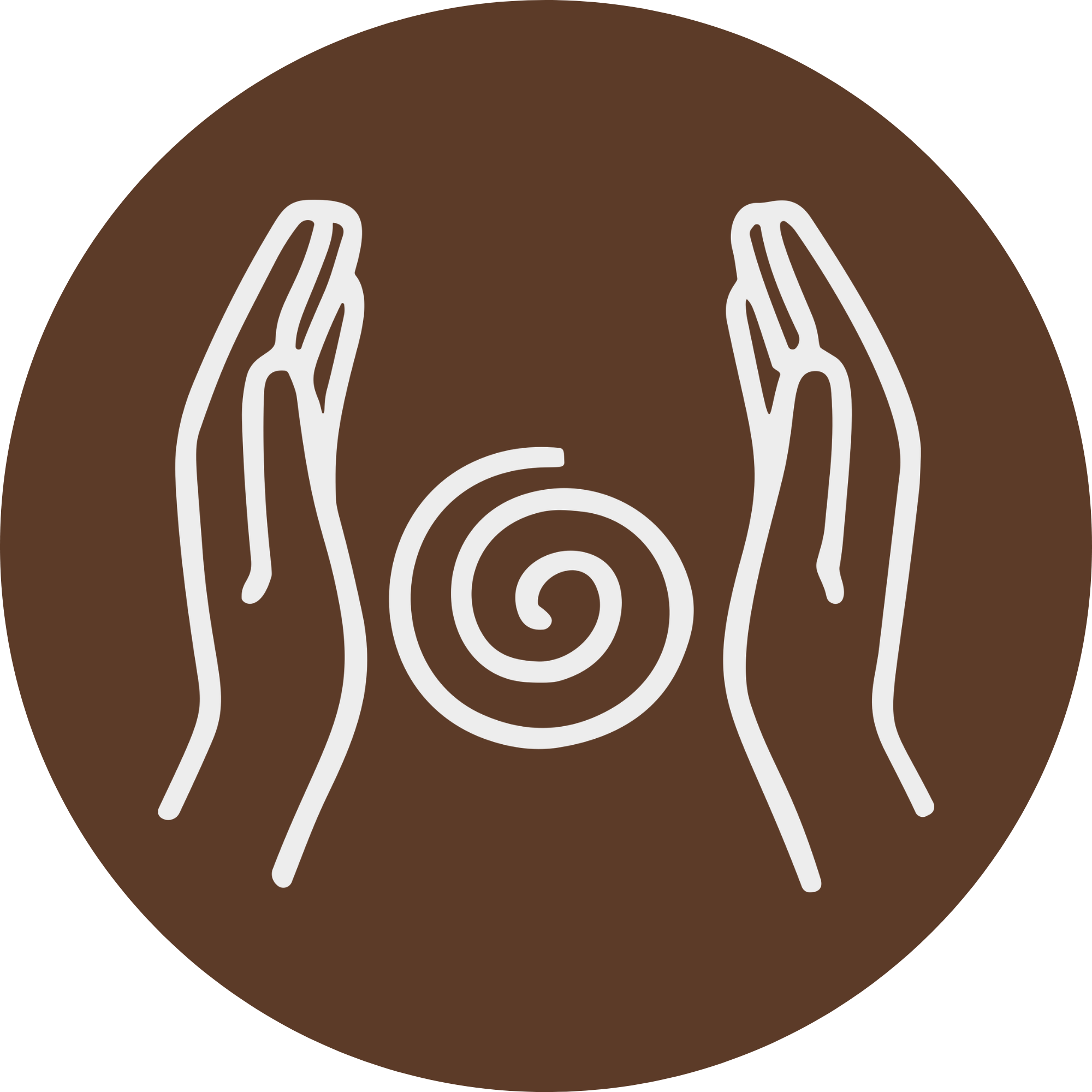 Icône représentant le Reiki, pratique de soutien énergétique des personnes et des lieux